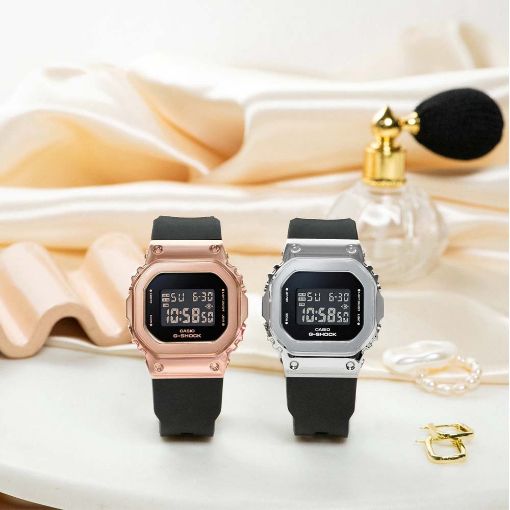Εικόνα της Ψηφιακό Ρολόι Casio G-Shock Classic Pink Gold/Black GM-S5600PG-1ER