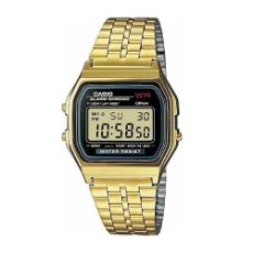 Εικόνα της Ψηφιακό Ρολόι Casio Vintage Rectangular Gold A159WGEA-1EF