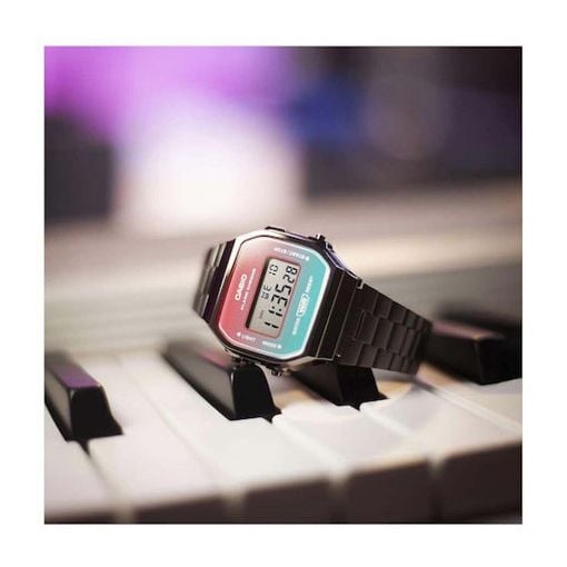 Εικόνα της Ψηφιακό Ρολόι Casio Vintage Silver/Multicolor A168WERB-2AEF