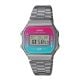 Εικόνα της Ψηφιακό Ρολόι Casio Vintage Silver/Multicolor A168WERB-2AEF
