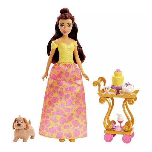 Εικόνα της Mattel - Disney Princess Belle's Tea Time Playset HLW20