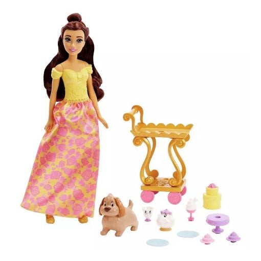 Εικόνα της Mattel - Disney Princess Belle's Tea Time Playset HLW20