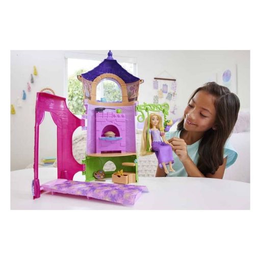 Εικόνα της Mattel - Disney Princess Rapunzel’s Tower Playset HLW30