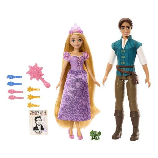 Εικόνα της Mattel - Disney Princess Ραπουνζέλ & Φλιν HLW39