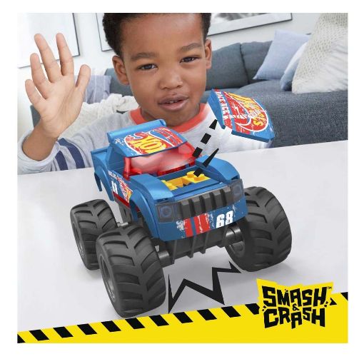 Εικόνα της Mega Bloks - Hot Wheels Smash & Crash Race Ace Monster Truck HMM49