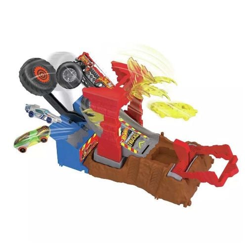Εικόνα της Mattel Hot Wheels - Monster Trucks Arena Smashers Fire Crash Challenge HNB90