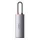 Εικόνα της Docking Station Baseus Metal Gleam USB-C Gray CAHUB-CW0G
