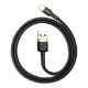 Εικόνα της Καλώδιο Baseus Cafule USB to Lightning 1m Black/Gold CALKLF-BV1
