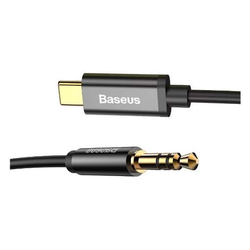 Εικόνα της Καλώδιο Baseus Yiven USB-C Male to 3.5mm Male Black 1.2m CAM01-01