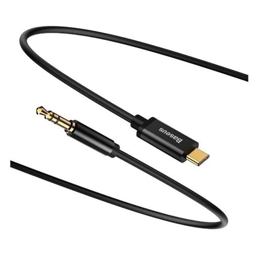 Εικόνα της Καλώδιο Baseus Yiven USB-C Male to 3.5mm Male Black 1.2m CAM01-01