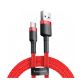 Εικόνα της Καλώδιο Baseus Cafule USB 2.0 to USB-C 1m Red CATKLF-B09