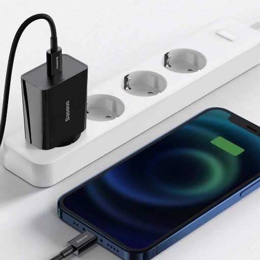 Εικόνα της Φορτιστής Baseus USB-C 20W Black CCFS-SN01