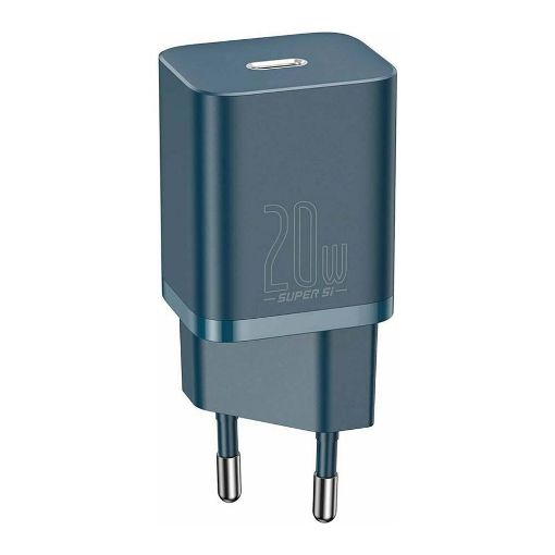 Εικόνα της Φορτιστής Baseus Super Si USB-C 20W Blue CCSUP-B03
