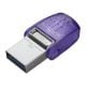 Εικόνα της Kingston DataTraveler MicroDuo 3C 256GB USB-A & Type-C USB 3.2 Purple DTDUO3CG3/256GB