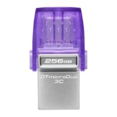 Εικόνα της Kingston DataTraveler MicroDuo 3C 256GB USB-A & Type-C USB 3.2 Purple DTDUO3CG3/256GB