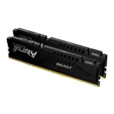 Εικόνα της Ram Kingston Fury Beast 64GB (2x32GB) DDR5-5600MHz CL40 Black KF556C40BBK2-64
