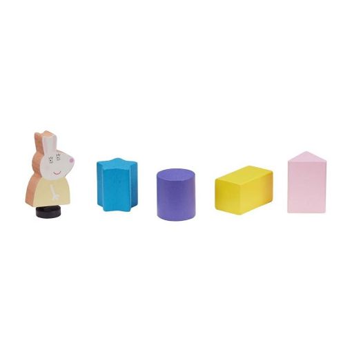 Εικόνα της Giochi Preziosi - Peppa Pig Σχολικό Λεωφορείο με Σχήματα PPC74000