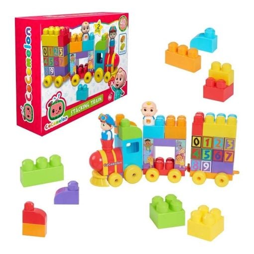 Εικόνα της Giochi Preziosi - Cocomelon: Τρενάκι με Τουβλάκια CCM07000