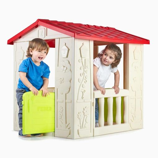 Εικόνα της Feber - Happy House Παιδικό Σπιτάκι Κήπου 90x104x100 cm 800012380