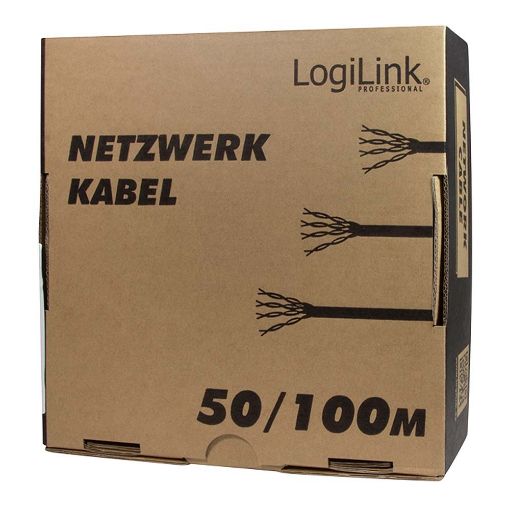Εικόνα της Κουλούρα Logilink UTP CAT.5 50m Grey CPV0029