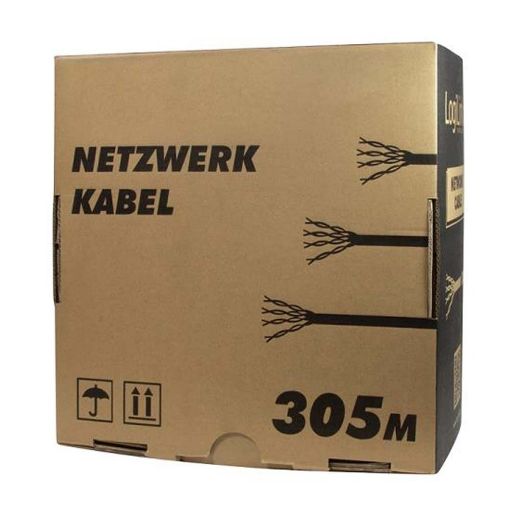 Εικόνα της Κουλούρα Logilink UTP CAT.5 305m Grey CPV0020