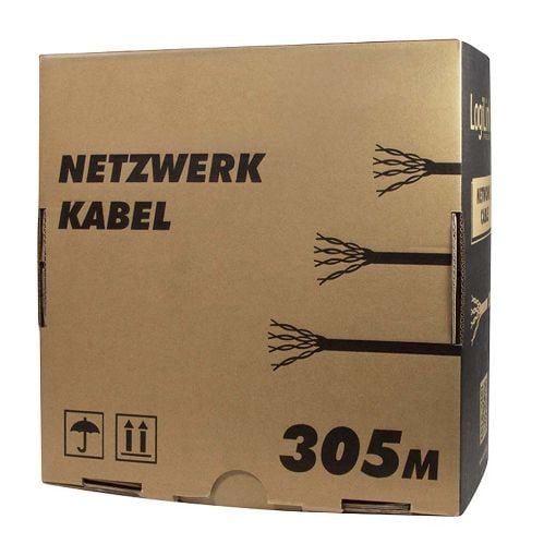Εικόνα της Κουλούρα Logilink FTP CAT.5 305m Grey CPV003