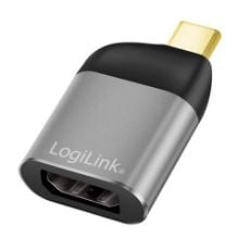 Εικόνα της Adapter Logilink Type-C to DisplayPort Gray CUA0204