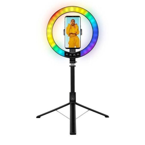 Εικόνα της Logilink Smartphone Ring with Selfie Stick Tripod & Remote Shutter AA0156