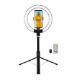Εικόνα της Logilink Smartphone Ring with Selfie Stick Tripod & Remote Shutter AA0156