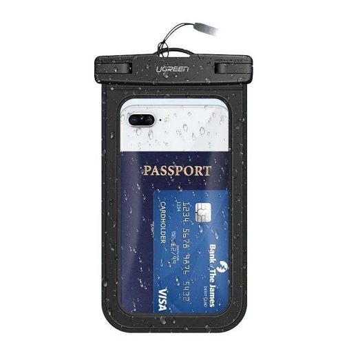 Εικόνα της Ugreen LP186 Waterproof Phone Case 6.5" Black 50919