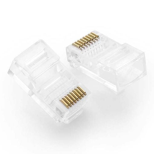 Εικόνα της Βύσμα Ugreen NW110 Modular Plug CΑΤ5 UTP RJ45 100τμχ 50246