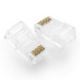 Εικόνα της Βύσμα Ugreen NW110 Modular Plug CΑΤ5 UTP RJ45 100τμχ 50246