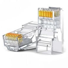 Εικόνα της Βύσμα Ugreen NW120 Modular Plug CAT6 UTP RJ45 100τμχ 60558