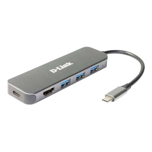 Εικόνα της D-Link 5-in-1 Multi-Port Adapter Type-C DUB-2333