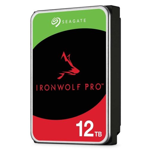 Εικόνα της Εσωτερικός Σκληρός Δίσκος NAS Seagate 3.5" Ironwolf Pro 12TB Sata III 256MB ST12000NT001