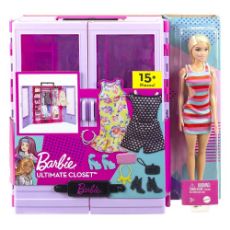 Εικόνα της Barbie - Σετ η Ντουλάπα της Barbie με Κούκλα HJL66