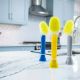 Εικόνα της Scrub Daddy - Dish Daddy Βούρτσα Πιάτων με Επαναγεμιζόμενη Λαβή Blue