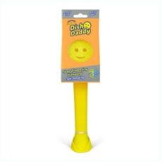 Εικόνα της Scrub Daddy - Dish Daddy Βούρτσα Πιάτων με Επαναγεμιζόμενη Λαβή Yellow