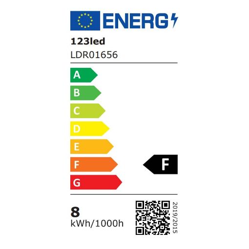 Εικόνα της Λάμπα LED 123LED Ε27 Filament Dimmable 2200K 630lm 7.2W Extra Warm White