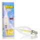 Εικόνα της Λάμπα LED 123LED E14 Candle Filament 2700K 250lm 2.8W Warm White