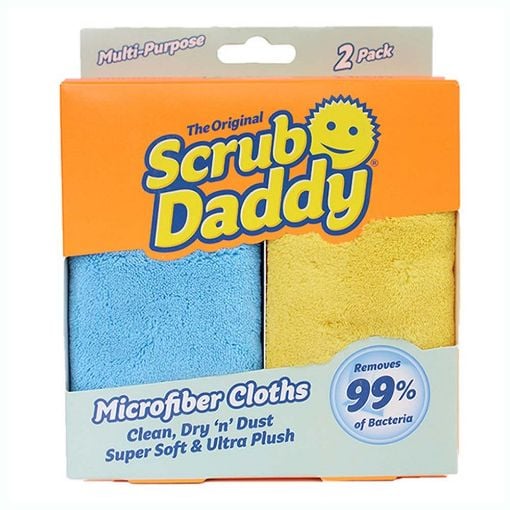 Εικόνα της Scrub Daddy - Microfibre Cloths Πανιά Μικροϊνών 2τμχ