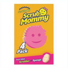 Εικόνα της Σφουγγάρι Scrub Daddy - Scrub Mommy Pink 4 τμχ