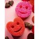 Εικόνα της Scrub Daddy & Scrub Mommy Heart Shapes Σφουγγάρια Yellow/Red Twin Pack