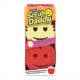 Εικόνα της Scrub Daddy & Scrub Mommy Heart Shapes Σφουγγάρια Yellow/Red Twin Pack