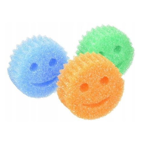 Εικόνα της Σφουγγάρια Scrub Daddy - Colors Blue/Orange/Green 3 τμχ