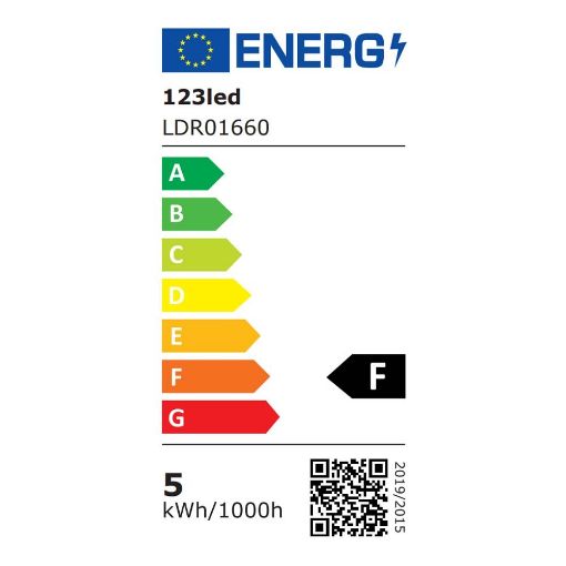 Εικόνα της Λάμπα LED 123LED E14 Deco Candle Filament Dimmable 2200K 350lm 4.1W Extra Warm White