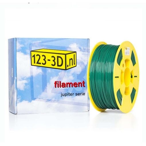Εικόνα της 123-3D Jupiter PLA Filament 1.75mm Spool of 1Kg Green