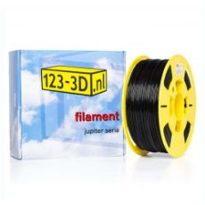 Εικόνα της 123-3D Jupiter PLA Filament 1.75mm Spool of 1Kg Black