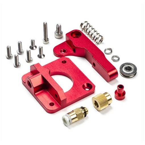 Εικόνα της 123-3D Aluminium MK8 Bowden Right Extruder Upgrade kit Red