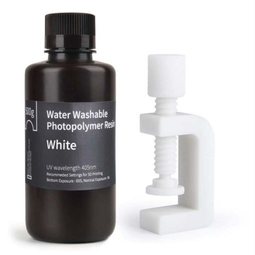 Εικόνα της Elegoo Water Washable Resin White 500gr